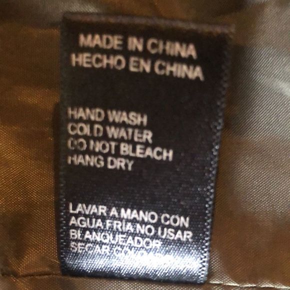 Ambiance Olive Green Jacket Size Med. /Army Style Olive Drab Green Cotton Outer - Picture 16 of 16